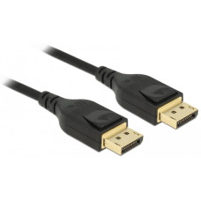 Delock DisplayPort cable 8K 60 Hz 1 m DP 8K certified 85658