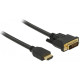 Delock HDMI to DVI 24+1 cable bidirectional 1 m 85652