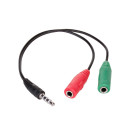 Akyga Cable MiniJack/MiniJackx2 AK-AV-08 AK-AV-08