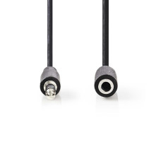 Audio kábel 3.5mm JACK hosszabbitó F/M  3m Nedis CAGP22050BK30 CAGP22050BK30