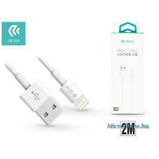 Devia ST311598 Smart 2m fehér lightning kábel ST311598