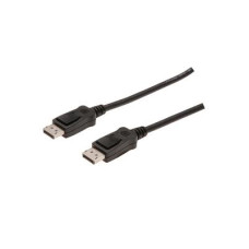 Cable DisplayPort 1080p 60Hz FHD Type DP/DP M/M with interlock black 2m AK-340103-020-S