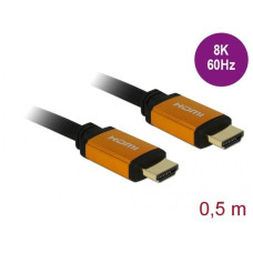 Delock Cable HDMI M/M V2.1 0.5m 8K 60HZ Black 85726