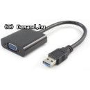 USB3-VGA adapter M-F Microconnect USB3.0VGA