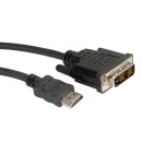 ROLINE Kábel DVI - HDMI 5m XDVIHDMIKAB5