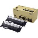 Samsung Toner, 2 db CLT-P404B SU364A Eredeti Fekete 3000 oldalak