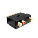 Adapter S-Video - RCA+S-Video S-Video apa - 2xRCA anya + 2xS-Video anya