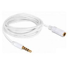 DELOCK Cable Audio Stereo Jack 3.5 mm male / female IPhone 4 pin 2 m (84482)