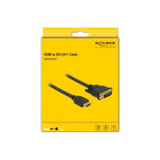 DeLock HDMI to DVI 24+1 cable bidirectional 10m 85657