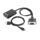 HDMI-VGA konverter Gembird A-HDMI-VGA-01 A-HDMI-VGA-01