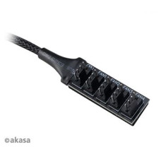 Akasa Flexa FP5 4pin Molex - 5x 4pin PWM AK-CBFA08-30BK