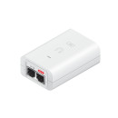 24V/1,25A PoE Injector, Gigabit, 30W, fehér - Ubiquiti POE-24-30W-G-WH