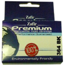 ZAFÍR PREMIUM CB321/CN684 364XL FEKETE PATRON + CHIP (vékony)