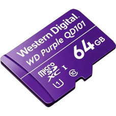 Western Digital 64GB Purple SC QD101 Ultra Endurance microSDXC UHS-I CL10 memóriakártya WDD064G1P0C