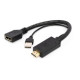 HDMI-DisplayPort átalakító 4K Gembird A-HDMIM-DPF-01 A-HDMIM-DPF-01