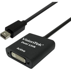 ACT AC7505 DisplayPort to DVI-D (Dual Link) (24+1) adapter cable 1,8m Black AC7505