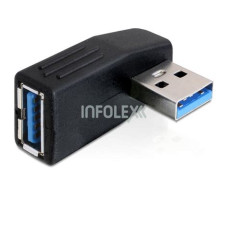 DeLOCK USB 3.0 apa-anya vízszintesen 90°-ban forgatott adapter 65341