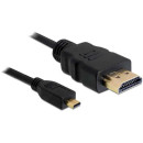 Delock HDMI-HDMI A-B + Ethernet kábel 2m 83080