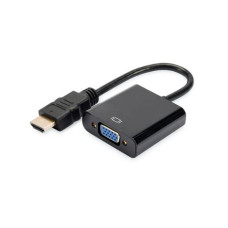 DeLOCK HDMI M - D-Sub(15) F Adapterkábel 0.15m - Fekete 65587