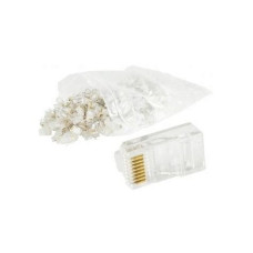 Gembird RJ45/PLUG3UP6/10 Modular plug 8P8C 6u Gold plated 10 pcs per bag PLUG3UP6/10