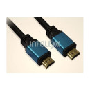 WIRETEK kábel HDMI Összekötő 3m, Male/Male, v2.0, Aranyozott WH101