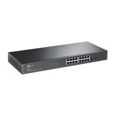 TP-LINK Switch 8x1000Mbps + 2xGigabit SFP + 1xkonzol port, Menedzselhető, TL-SG3210 TL-SG3210