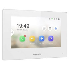 Hikvision IP kaputelefon - DS-KH6320-WTE1 (beltéri egység, 7" touch screen, wifi, PoE)