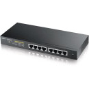 ZyXEL GS1900-10HP v2 8port GbE LAN PoE (70W) 2port GbE SFP smart menedzselhető PoE switch GS1900-10HP-EU0102F