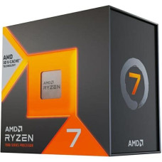 AMD AMD CPU Desktop Ryzen 7 8C/16T 7800X3D (5.0GHz Max, 104MB,120W,AM5) box, with Radeon Graphics 100-100000910WOF