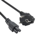 Akyga AK-NB-08C Power Cable Clover CU CEE 7/7 / IEC C5 1m AK-NB-08C