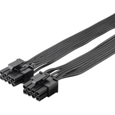 8pin -> 2x PCI-Express 6+2pin átalakító moduláris táphoz Goobay 59714