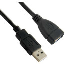 USB 3.0 hosszabbító kábel  1.8m nBase 751103